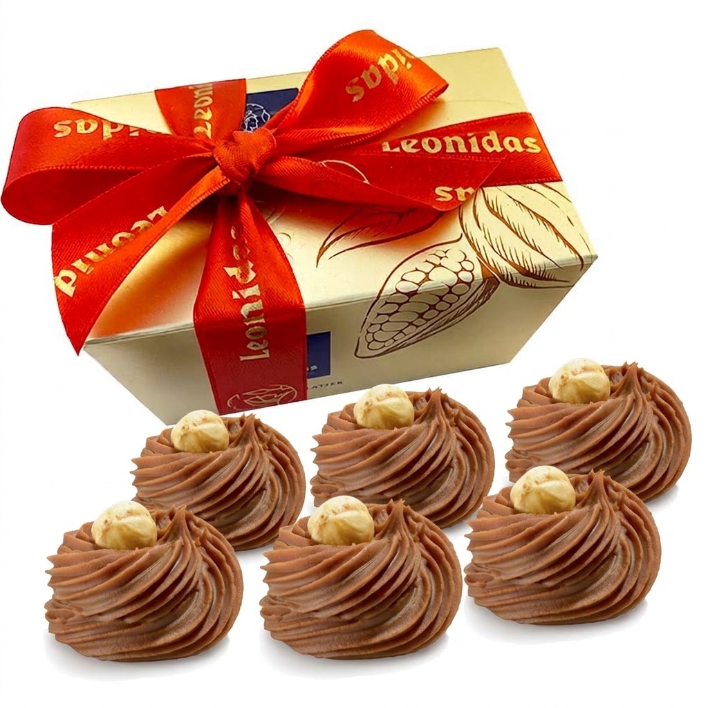 Дрессе Нуазет - Самая нежная пралина - ганаш Leonidas, 7 шт.